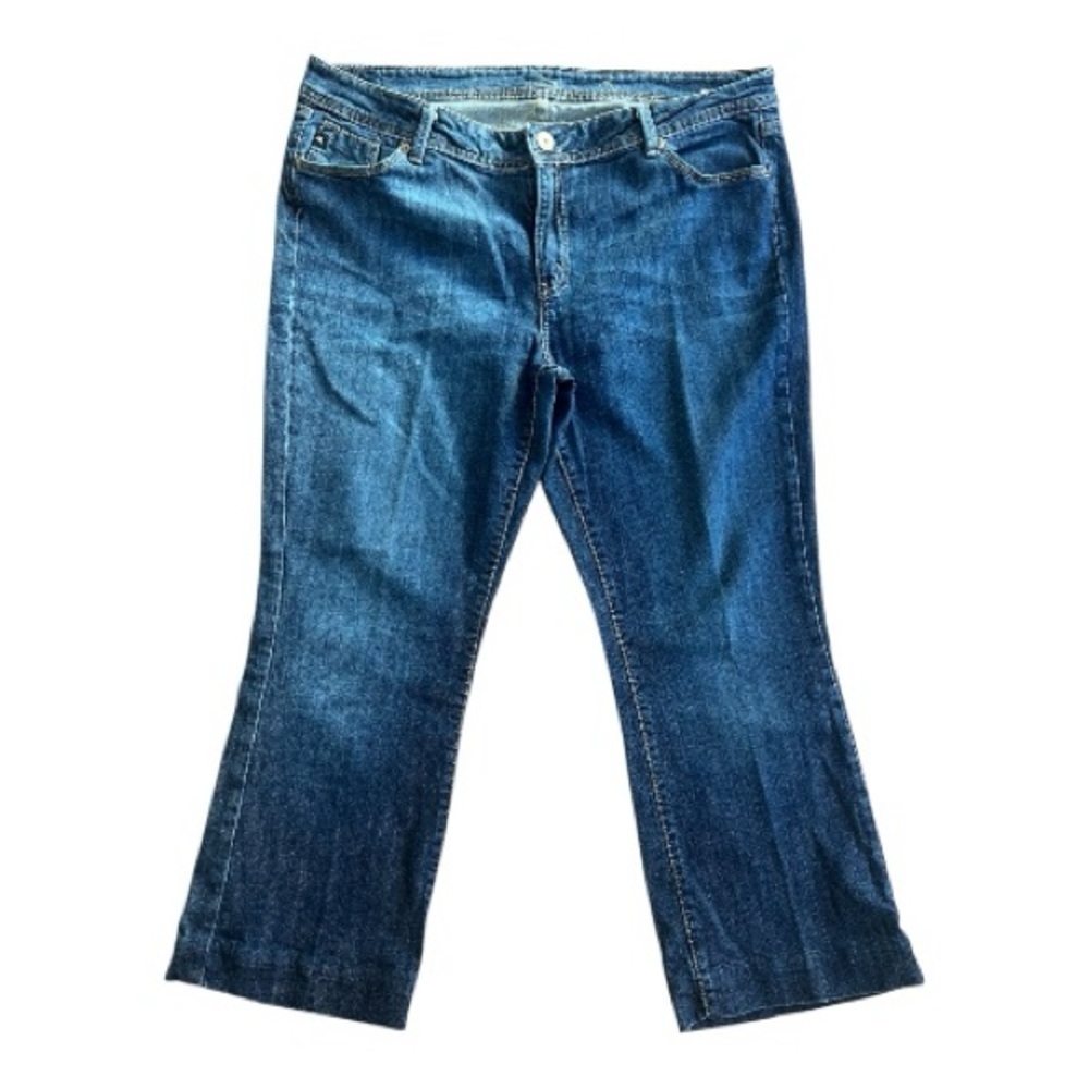 Jordache Wide Leg Blue Jeans Size 16 Women